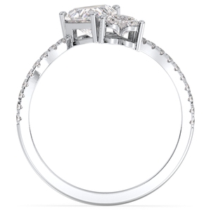 REYES Wholesale Price Heart Shape 1.12 Carat Moissanite Wedding Fine <b>Rings</b> <b>925</b> Sterling <b>Silver</b> Anniversary Gift Fine Jewelry - Product Image 6