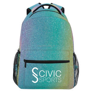 Nueva mochila con purpurina al por mayor, mochila de porristas brillantes para animadora, sin MOQ, diseño personalizado, logotipo bordado, bolsa con purpurina - Product Image 5