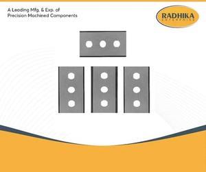 Ultra Thin 3 Hole Slitting Blade 43x22x0.10mm Stainless Steel <b>Razor</b> Blade for Plastic Film and <b>Foil</b> Cutting Machine Spare Parts - Product Image 2
