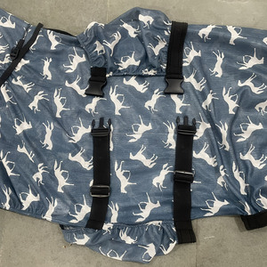 Chất lượng hàng đầu ngựa <span class=keywords><strong>in</strong></span> <span class=keywords><strong>Polyester</strong></span> lưới vải eczema ngựa Thảm mùa hè ngựa Thảm bảo vệ chống côn trùng chống eczema tính năng - Product Image 4