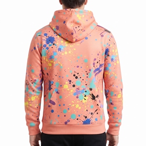 Men's Sublimated Sports Pullover <b>Hoodie</b> Cotton Polyester Breathable Custom Sweatshirt with Pockets for <b>Running</b> Gym Training - Product Image 6