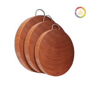 Tabla de Cortar de Madera Maciza Resistente, Tabla de Cocina Duradera para Preparar Carne, Verduras y Frutas - Product Image 2