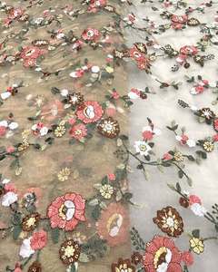 Wholesale Supply Sequin Embroidery <b>Fabric</b> Export Quality Mesh Net Garment Textile For Importers And Bulk Buyers For Sale - Product Image 1