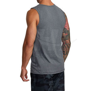 Fine Quality <b>Men</b> Tank Top Breathable Style <b>Men</b> Tank Top Modern Fitness <b>Men</b> Tank Top For Gym Fashion - Product Image 2