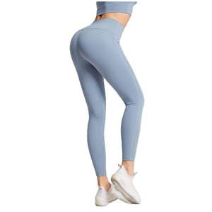 Leggings Deportivos sin Costuras para Mujer, Cintura Alta, Elásticos en 4 Direcciones, Spandex/Nylon, para Gimnasio, Fitness, Running, Yoga - Product Image 6