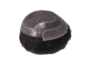 Toupee para Hombre Taz Hair, Peluca de Cabello Humano 100%, Densidad 60%-150%, Cabello Remy Indio, Resistente al Agua, Suave, Ondulado Profundo - Product Image 5