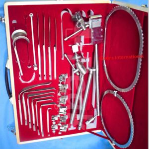 Bisons ชุดเครื่องดึงรั้งหนังสือสแตนเลสแบบแมนนวลสำหรับเครื่องมือผ่าตัดช่องท้อง - Product Image 3