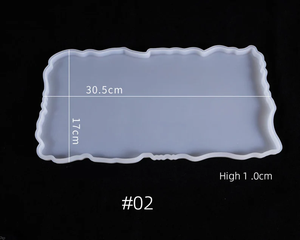 대형 수지 하이 퀄리티 보석 트레이 금형 사각 및 직사각형 실리콘 주조 금형/사출 성형/3D 인쇄 서비스 - Product Image 3