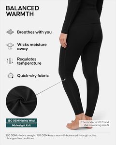 Women High Waist <b>Black</b> <b>Leggings</b> Slim Fit Knitted Spandex Cotton Winter Casual Solid Color Breathable Full Length Pants - Product Image 2
