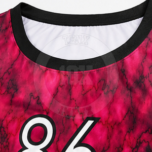 Vêtements sublimés durables avec une excellente circulation d'air et une mobilité flexible, uniforme de basket-ball - Product Image 4