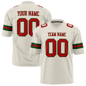 Camisetas de Fútbol Americano Personalizadas con Sublimación 100% Poliéster, Manga Corta, Secado Rápido, Precio Económico, Unisex - Product Image 6
