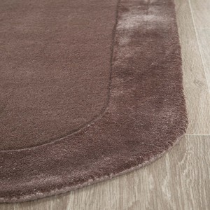 Alfombra Moderna de Color Marrón Sólido, Alfombra de Lana Viscosa Suave y Afelpada, Rectangular, para Sala de Estar, Dormitorio, Cuarto de Niños, Decoración de Hogar de Lujo - Product Image 3