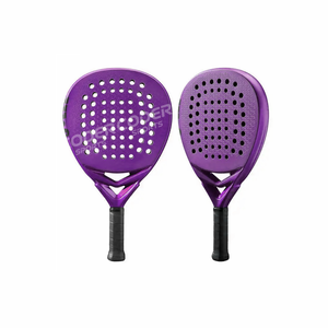 Raqueta de Pádel de Fibra de Carbono Personalizada OEM de Fábrica al por Mayor, Clásica, Ligera, Impermeable, de Alta Calidad, 100% Fibra de Carbono - Product Image 5