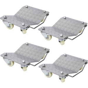 Carrello per Auto a 4 Ruote per Carichi Pesanti, Capacità 2722 kg, per Spostamento e Sollevamento Veicoli - Product Image 1
