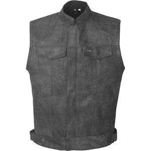 เสื้อกั๊กหนังผู้ชาย คุณภาพสูง ทนทาน ทันสมัย ป้องกันการกระแทก สำหรับขี่มอเตอร์ไซค์ ไซส์ใหญ่ ได้รับมาตรฐาน CE ระดับ 1 - Product Image 3