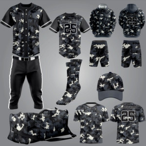 Ensemble uniforme de baseball respirant de haute qualité pour hommes, maillot et pantalon de softball et de baseball sublimés à col boutonné pour jeunes - Product Image 4