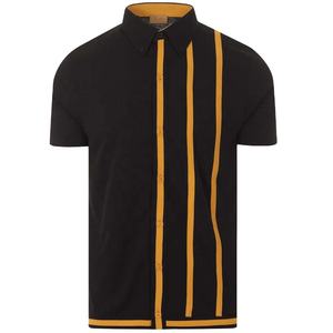 Polos de Manga Corta para Hombre, Deportivos, Transpirables, con Diseño Gráfico, Rayados, para Golf - Product Image 1