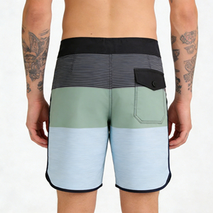 Shorts cargo, shorts de plage, shorts de sport pour homme 4 directions extensibles avec poche, séchage rapide, respirant, imperméable pour l'entraînement - Product Image 6