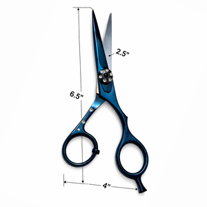 Ciseaux de barbier professionnels, ciseaux de salon de coiffure, ciseaux à cheveux en acier inoxydable - Product Image 5