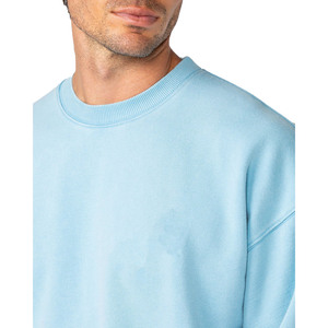 Ensemble short et sweat-shirt en molleton 100 % coton pour homme, respirant, décontracté, motif uni, imprimé par transfert thermique, tricoté 280g - Product Image 5