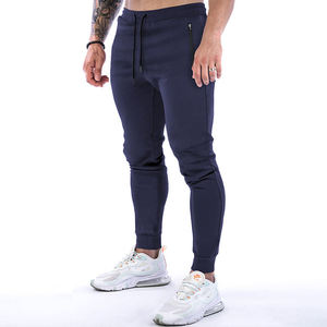 New Wholesale Cross Border European And American Sports Pants Men's Fitness Custom Logo Mens Skinny Sports Joggers Pants - Product Image 3