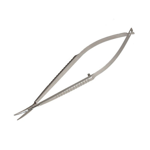 Ciseaux à ressorts droits en argent, à pointe fine, pour ophtalmologie, microchirurgie, instrument chirurgical de précision - Product Image 5