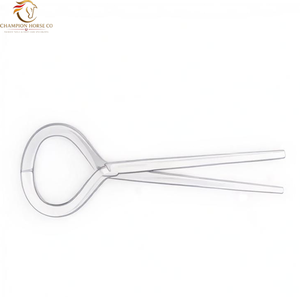 เครื่องมือตรวจวัดกีบม้าแบบปรับได้ ทำจากสแตนเลส สำหรับสัตวแพทย์และช่างตัดแต่งกีบม้า เครื่องมือตรวจสอบกีบม้าที่มีความแม่นยำสูง รับผลิตแบบ OEM - Product Image 3
