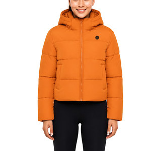 Veste à bulles pour femmes, style chaud à capuche, pour tenues décontractées d'hiver et aventures en plein air - Product Image 1