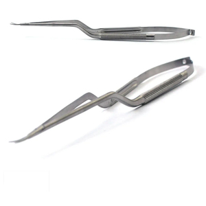 Tijeras Quirúrgicas Dentales Microcurvas YASARGILL de 22 cm (8.5 pulgadas), Reutilizables, de Acero Inoxidable Pulido con Titanio, Fuente de Alimentación Manual Clase I - Product Image 6