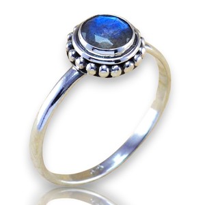 Labradorite <b>Ring</b> Artisan <b>Crafted</b> In Sterling Silver And 925 Silver Jewelry - Product Image 1