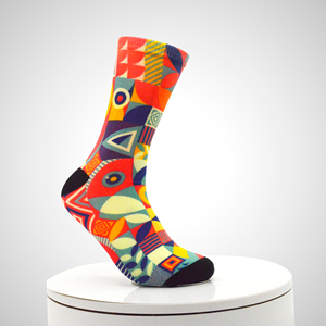 Calcetines de Tobillo con Patrón Geométrico Colorido, Transpirables, Tejidos, para Adultos, Estilo Casual de Verano, Múltiples Diseños, Superventas 2026 - Product Image 2