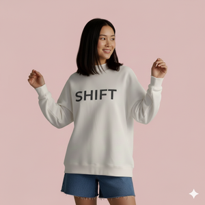 เสื้อสเวตเชิ้ตผ้าฟลีซคอเต่าทรงโอเวอร์ไซส์สำหรับผู้หญิง คุณภาพพรีเมียม งานสั่งทำพิเศษ ลายโลโก้  สำหรับฤดูใบไม้ร่วงและฤดูหนาว เนื้อผ้าหนานุ่ม เป็นมิตรต่อสิ่งแวดล้อม - Product Image 1