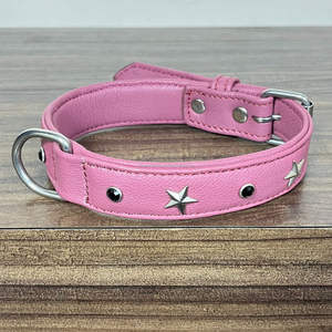 Collar para mascotas de cuero repujado de vaca, diseño exclusivo, accesorios de cuero genuino para mascotas, collar ajustable y suave para perros, venta al por mayor, Expo de Marzo 2026 - Product Image 5