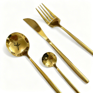 Mirror Polished Silver Stainless Steel Cutlery Set Wedding <b>Flatware</b> Custom Decorative Kitchenware Home Hotels Party Dining Decor - Product Image 6