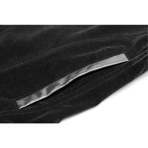 เสื้อกั๊กหนังเทียมสไตล์โกธิคพังก์สำหรับผู้ชาย ขายดี ตกแต่งด้วยกระดุมโลหะ สายรัดแบบดีริง ซิปหน้า รุ่น 2026 - Product Image 6