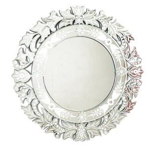 Espejo de Pared Decorativo Redondo 2024, Espejo Veneciano Grande para Decoración del Hogar, Gran Venta - Product Image 1