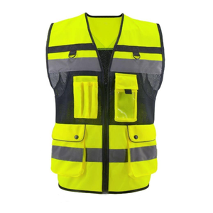 Chaleco de Seguridad Impermeable de Alta Visibilidad para Invierno, Chaleco de Seguridad para la Construcción con Logotipo Personalizado - Product Image 1