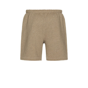 Conjunto de Sudadera con Capucha y Pantalones Cortos para Hombre, Marca Personalizada, Diseño Sólido Informal con Logotipo Frontal, 100% Algodón Felpa Transpirable, Servicio OEM - Product Image 4