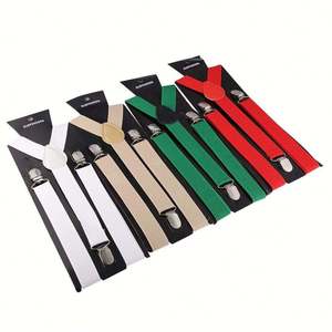 Tirantes Elásticos Unisex de 2.5cm con Clip, Coloridos y Encantadores, en Forma de Y, Ajustables, con Hebilla de Hierro y Transferencia Térmica - Product Image 4