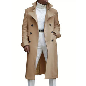 Manteau long d'hiver pour homme en fibre de bambou, respirant, à séchage rapide, chaud, sur mesure, vente en gros, tendance - Product Image 2