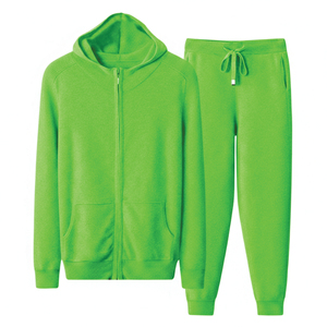 Conjunto Deportivo de 2 Piezas para Hombre, Chaqueta con Capucha y Pantalones con Cierre, Ropa Deportiva para Correr y Entrenar en el Gimnasio - Product Image 2