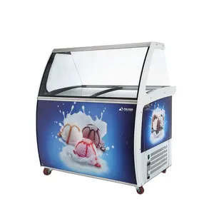 商业冰淇淋显示冷冻机出售