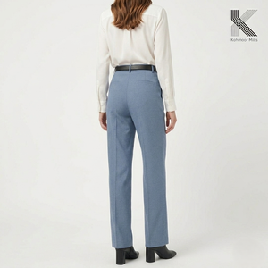 Pantalones de Lino y Algodón Ligeros para Mujer, 280GSM, Estilo Casual, Transpirables, Fabricante OEM ODM - Product Image 4
