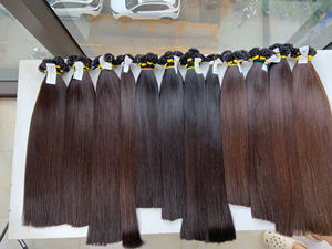 ราคาโรงงาน ผมเวียดนามแท้ 100% คุณภาพสูง แบบไม่ผ่านกระบวนการ  ต้นกำเนิดเดียว  ยี่ห้อ NASA HAIR VIETNAM หลายสี - Product Image 5