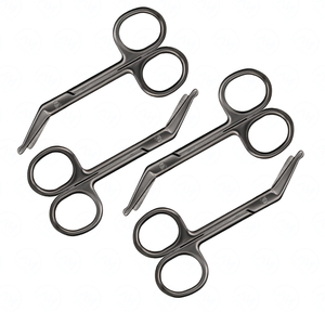 Tijeras Médicas para Ostomía, Tijeras de Acero Inoxidable Duraderas para Remover Vendajes, Tijeras de Enfermería para Uso Clínico - Product Image 1