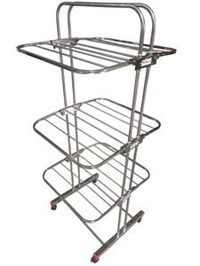 Panier de rangement décoratif en fil d'acier inoxydable, organisateur moderne pour chambre, salle de bain, salon, bureau, étagère, maison - Product Image 1