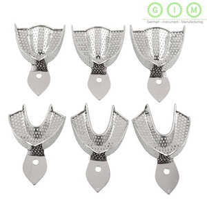 Las Mejores Bandejas de Impresión Ortodónticas Profesionales de Acero Inoxidable, Bandejas de Moldeo Dental Reutilizables y Autoclavables, Juego de Instrumentos - Product Image 5
