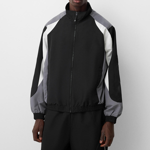 Conjunto Deportivo de Invierno Personalizado con Logotipo, Impermeable, Transpirable y Ecológico, Pantalones con Cierre y Parches, Chaqueta Cortavientos para Hombre - Product Image 5