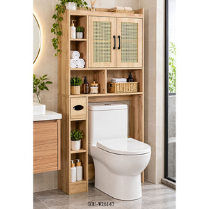 Armoire de rangement pour salle de bain à placer au-dessus des toilettes - Product Image 2