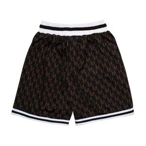 Pantalones Deportivos Casuales para Hombre, Estilo Urbano, de Cintura Alta, con Cordón, Estampado Geométrico Vintage, de Secado Rápido, con Bolsillos, 100% Poliéster Satinado - Product Image 2